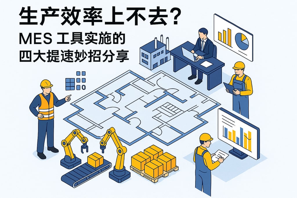 生产效率上不去？MES 工具实施的四大提速妙招分享